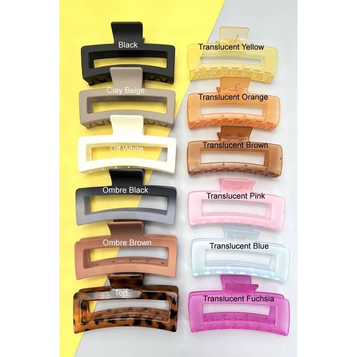 JOSSLYN by wall to wall - Wholesale Hair Clip - Women's - EXTRA LARGE HAIR CLAW CLIPS | 40H43713