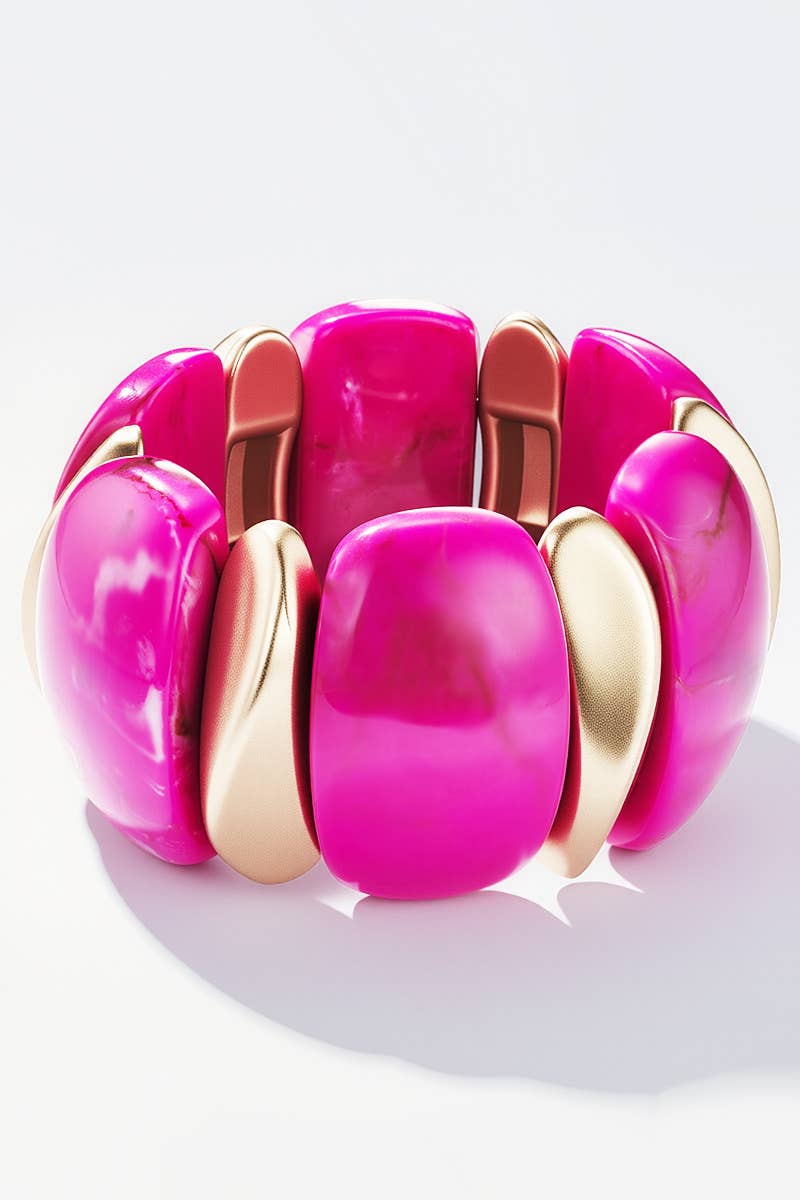 BYREN | ÉLINE L'ATELIER - Wholesale Wristlet - Resin bracelet 3WY019