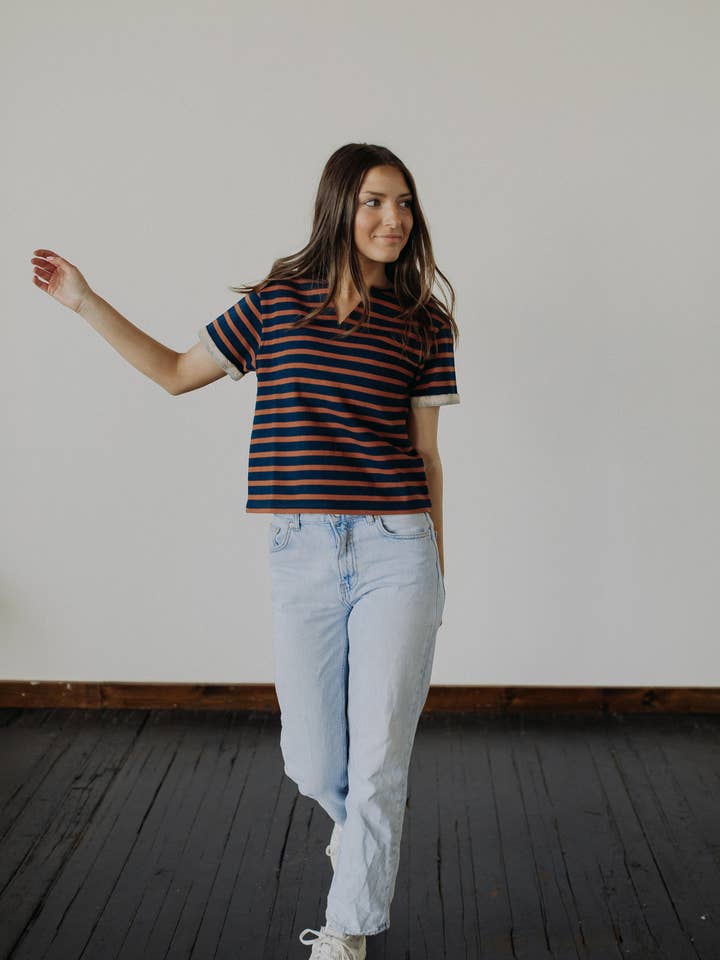 Summer Camp - Wholesale T-Shirt - Women's - Bille T-Shirt Striped8