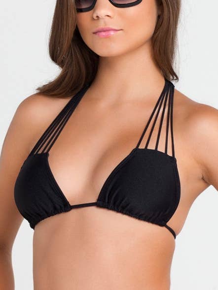 VERANO DE RUMBA - Dreieckiges Oberteil mit mehreren Saiten für den Großhandel von Luli Fama