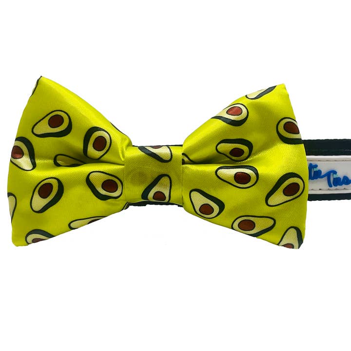 Avodoggo Green Avocado Dog Bow Tie for wholesale by Cutie Ties