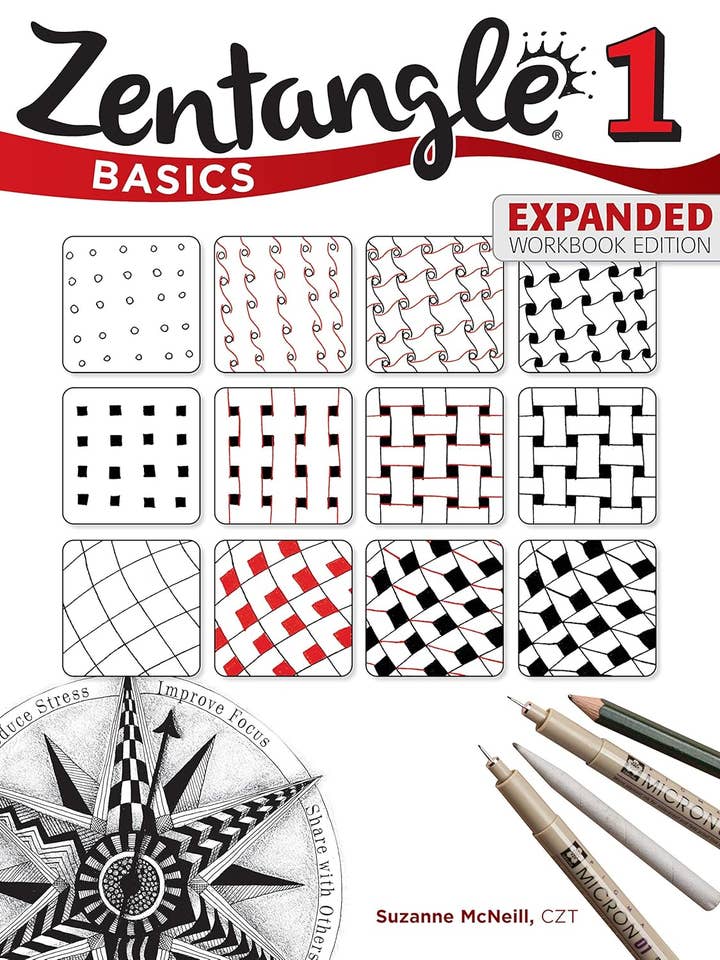 Zentangle Basics, Expanded Workbook Edition for wholesale by Fox Chapel Publishing