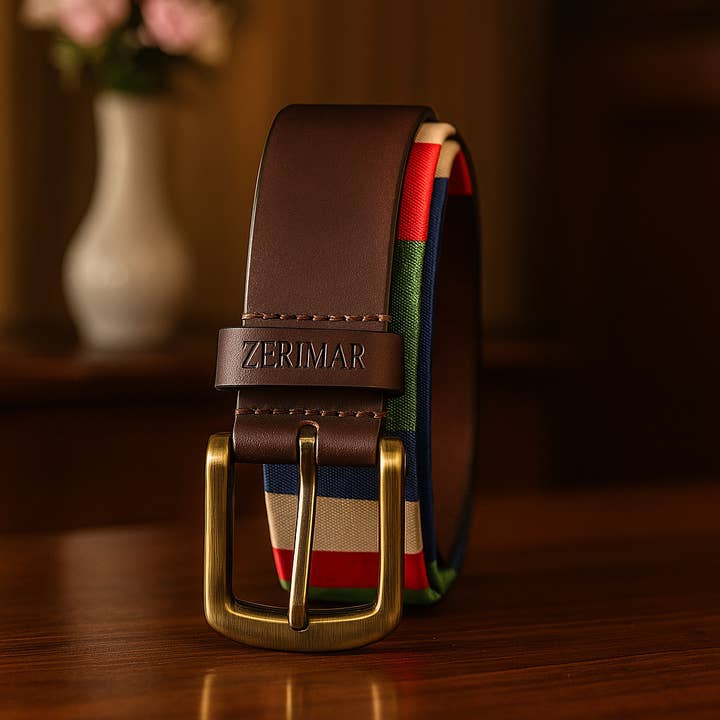 Zerimar 1942 - Wholesale Belt - Men's - Cow Leather Belt – 38 mm – Men's Leather Belt – Men's Belt2