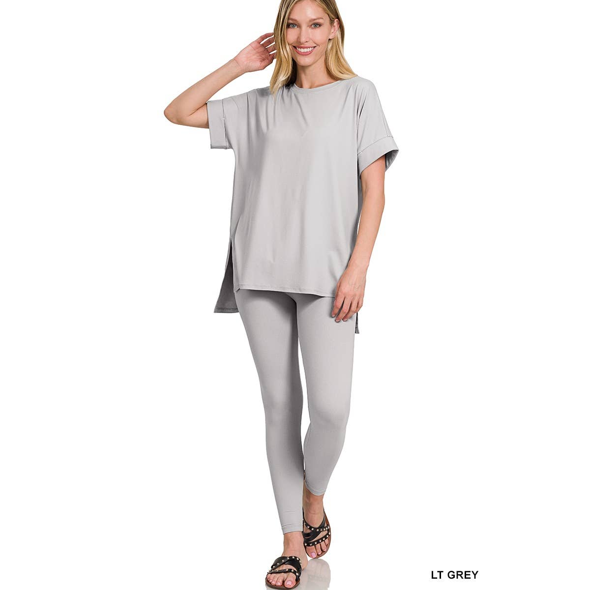 Apolline - Vente Ensemble de vêtements d'intérieur – femme - ENSEMBLE DE VÊTEMENTS D'INTÉRIEUR EN MICROFIBRE BROSSÉ16