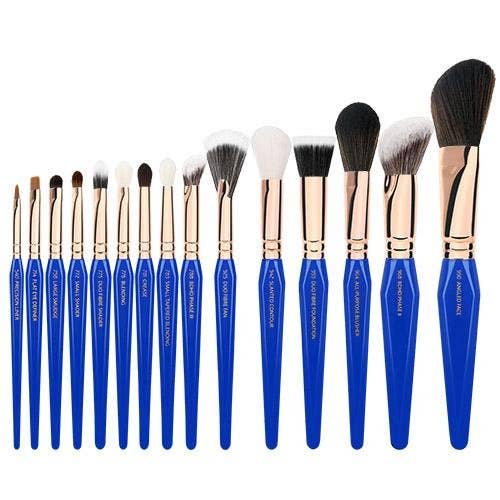 Bdellium Tools - Wholesale Makeup Brush Set - Golden Triangle Phase III Complete 15pc. Brush Set with Pouch1