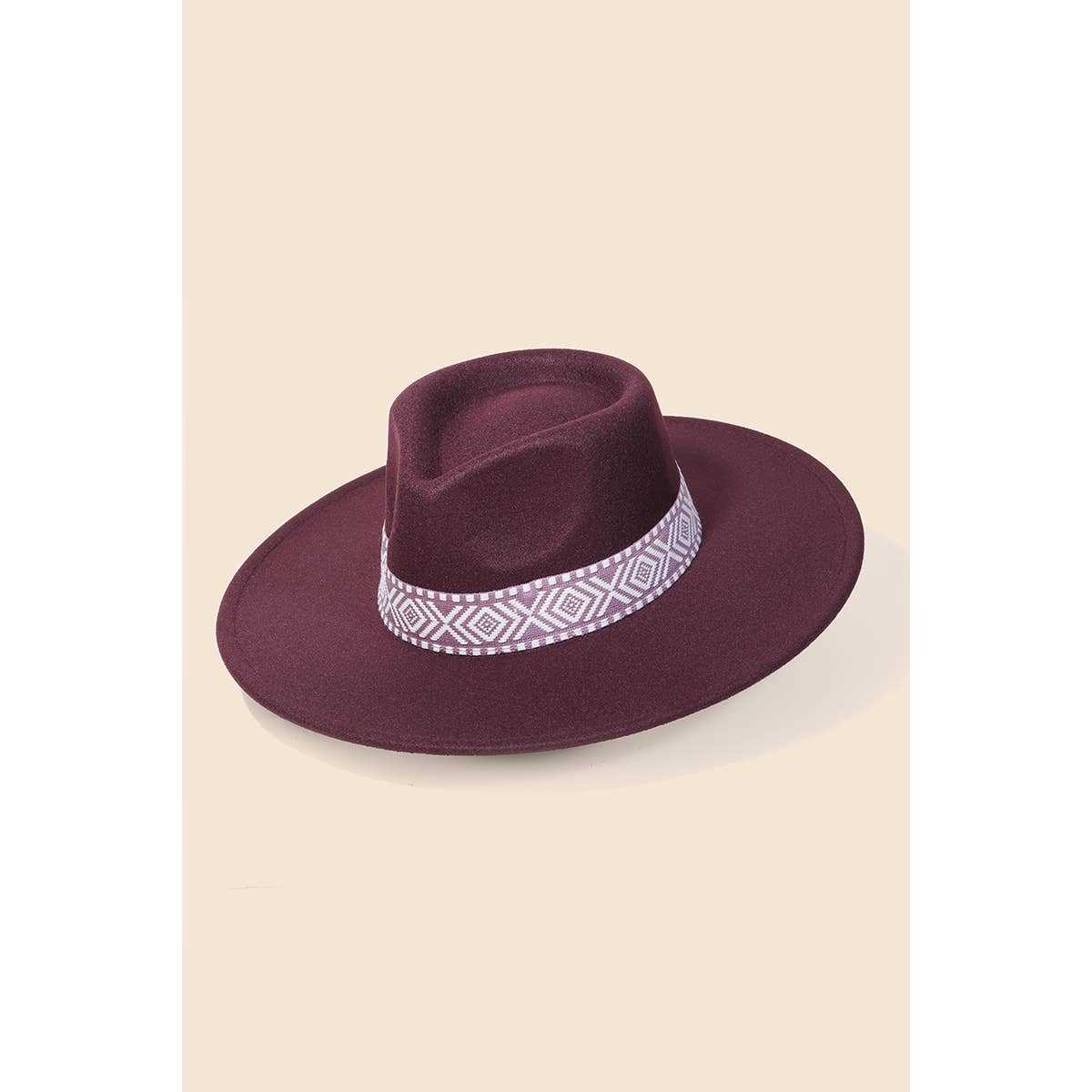 Anarchy Street - Wholesale Fedora - Women's - Boho Stripe Pattern Fedora Hat11