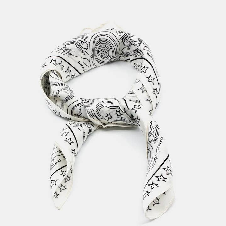 Budapest Sidesjal 50x50cm Hvid for engroshandel hos 7East