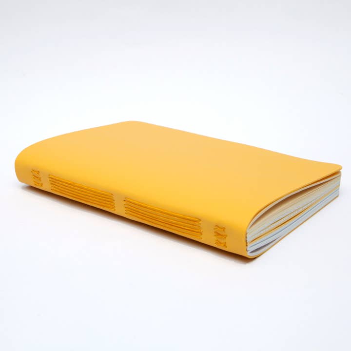 Original Brooks - Wholesale Notebook - Yellow Handsewn Notebook with Assorted Paper8