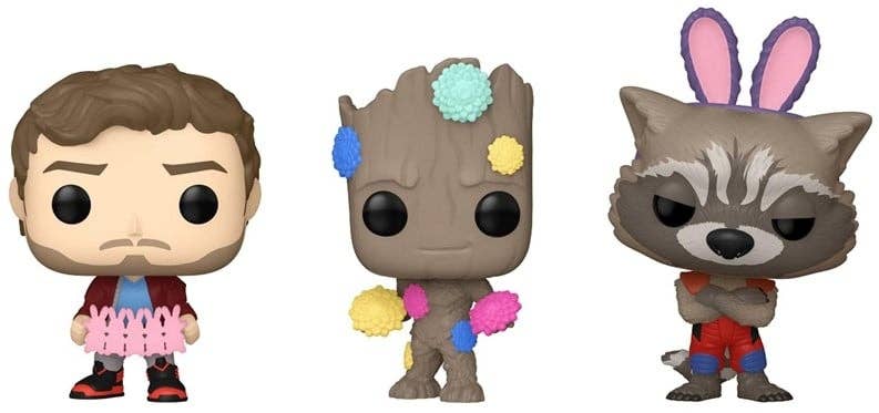 KIDDY-MOOV - Wholesale Figurine Toy - Kids - POP! Pocket Marvel Guardians of the Galaxy Pack 3 / 122