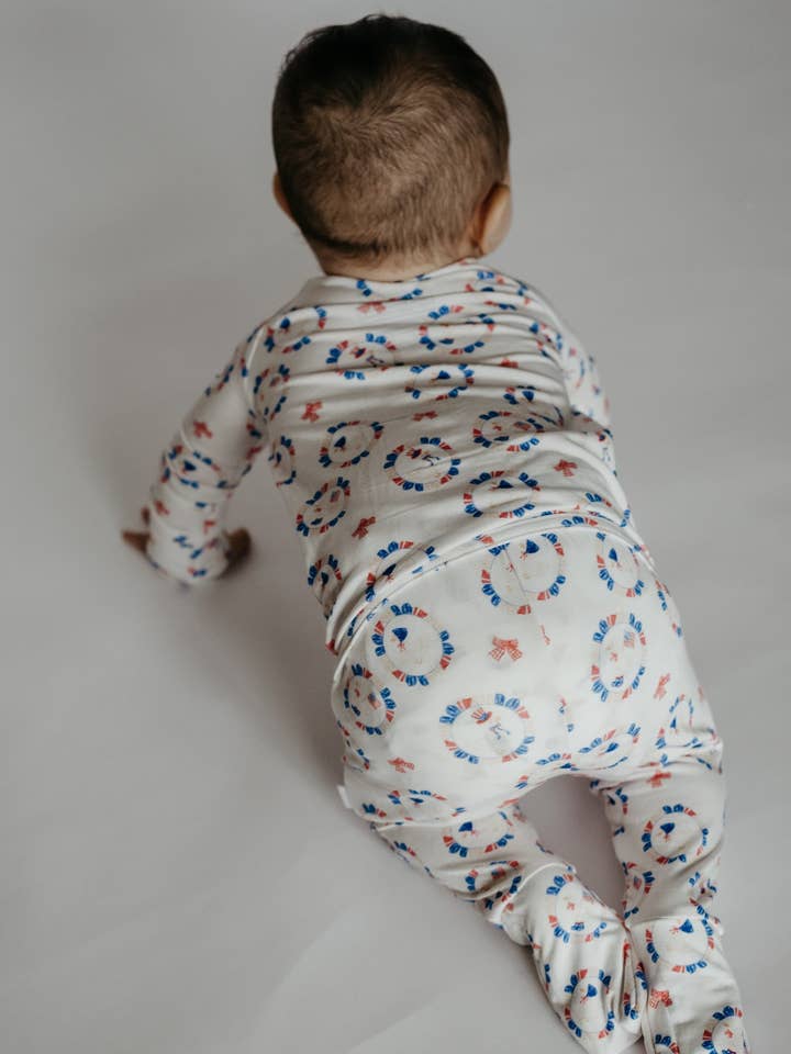 LURE by Lina - Wholesale Sleepsuit - Baby - Patriotic Goose 🇺🇸2