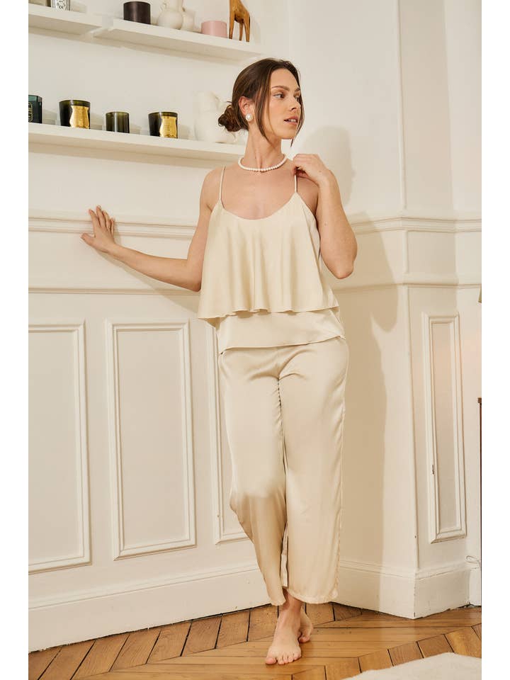 SUNTEX - Wholesale Chemise - Women's - 2-piece pajama set with stylish pants12