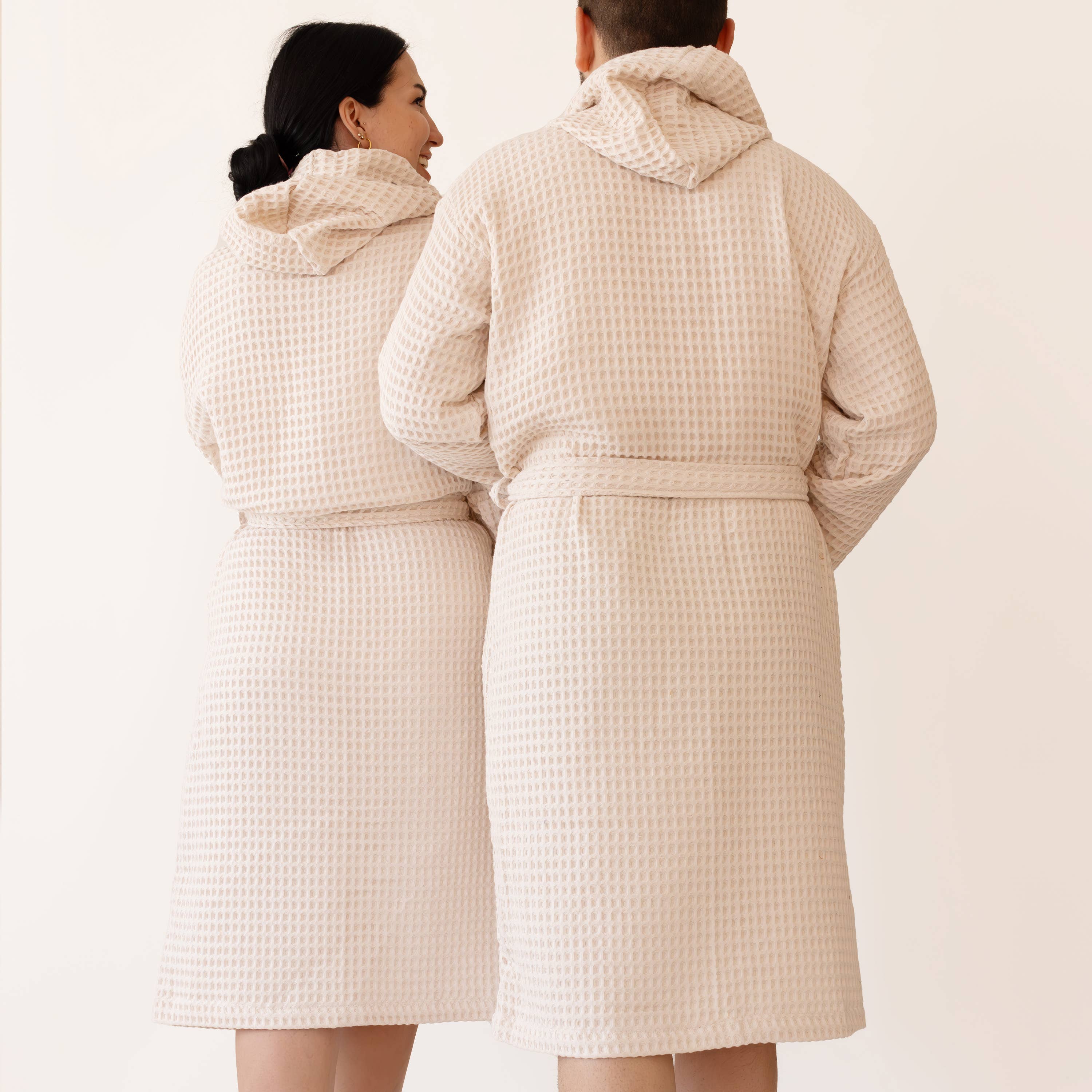 Vivamaison – Engroshandel Morgenkåbe - Unisex – Premium Vaflet Bomuld Badekåbe, Unisex Spa Komfort31