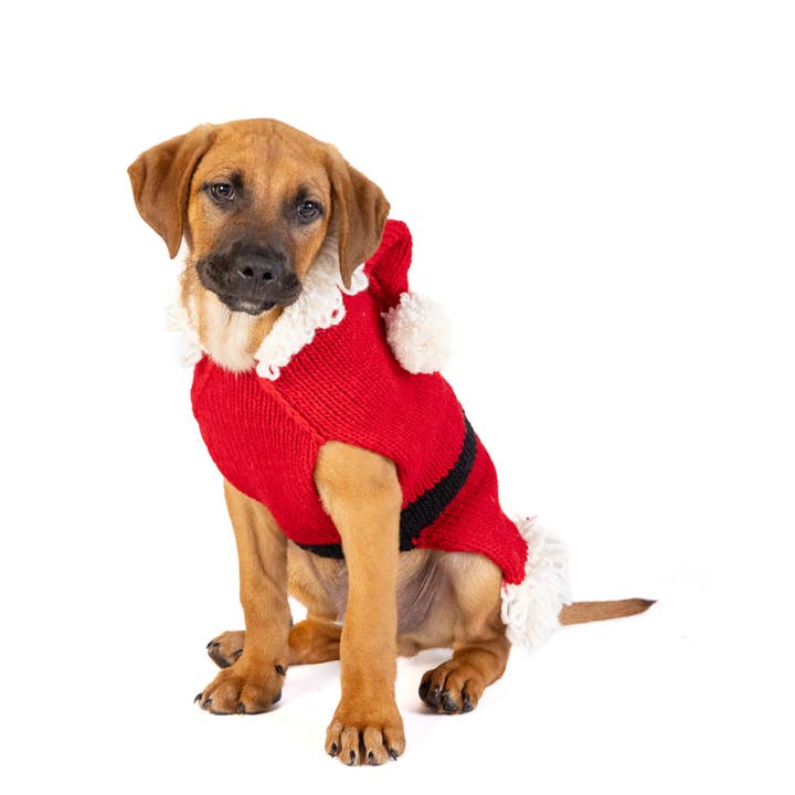 CHILLY DOG LLC - Wholesale Pet Sweater - Dog - Chilly Dog Santa Dog & Cat Sweater