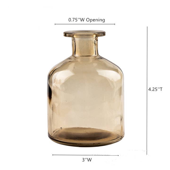 Sweet Home Deco - Wholesale Vase - Colorful Bud Vases, Assorted Glass Bottles, Flower Vases7