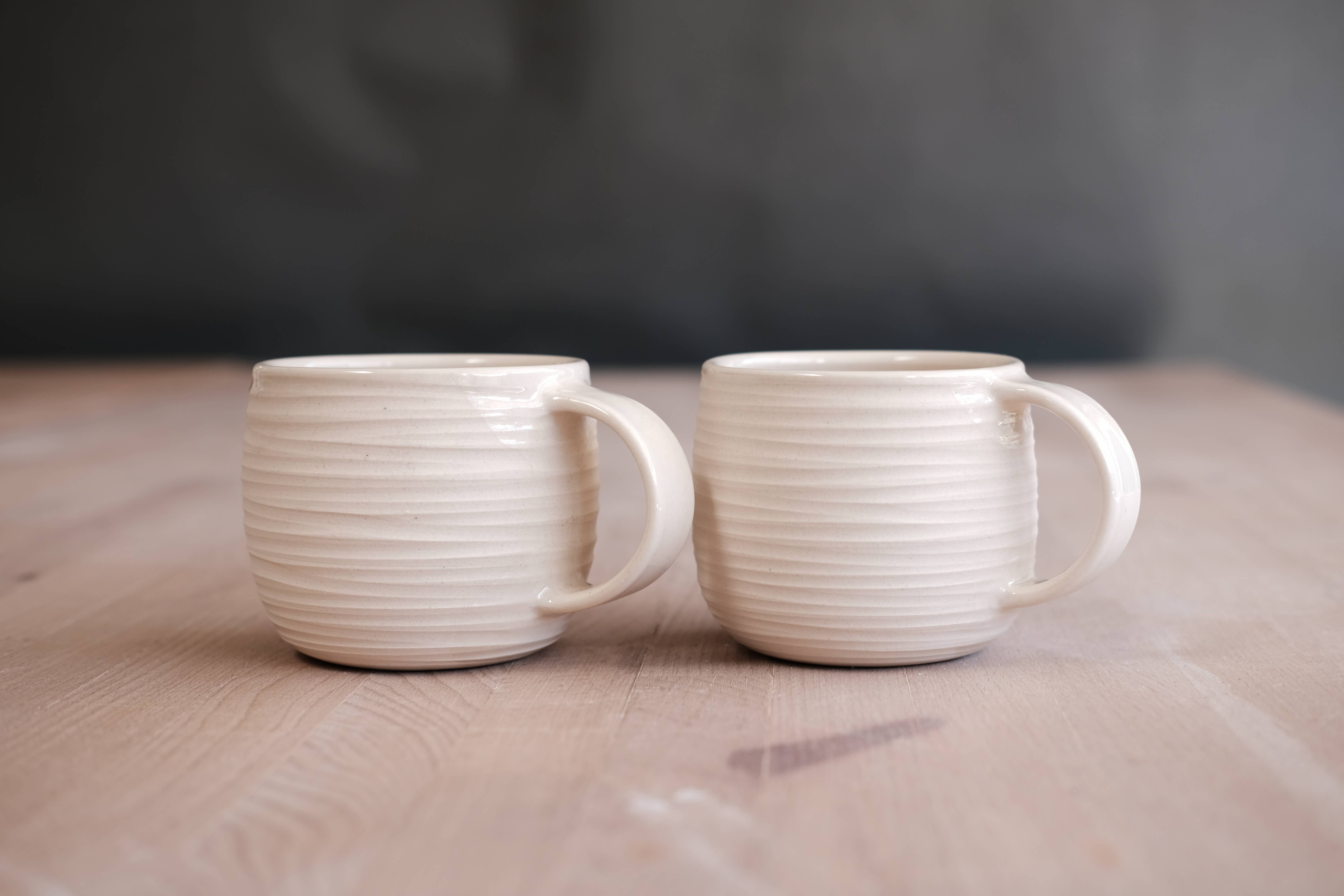 FHAR Studio - Wholesale Coffee Mug - dune - 12 fl oz mug - handmade, porcelain6