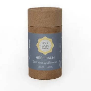 Lavender Heel Balm for wholesale by soulsoleilfarm