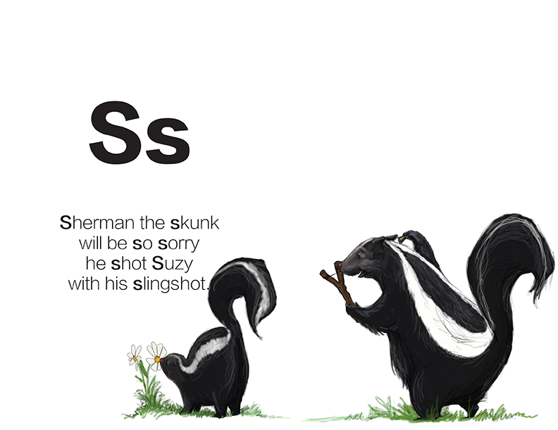 Mark Ludy Art Books & Games – Livro - Crianças por atacado – The North American ABC Book | Assinado por Mark Ludy7