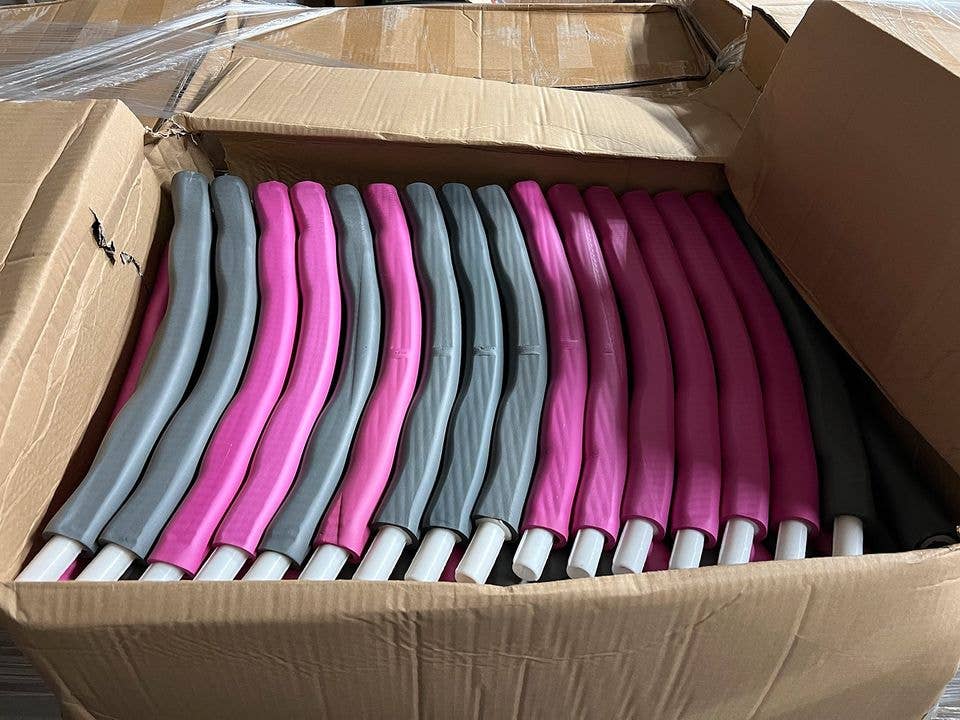 Salzmann Restwaren GmbH - Wholesale Sporting Game - Kids & Baby - Deuser Hula-Hoop black-pink 95 cm13