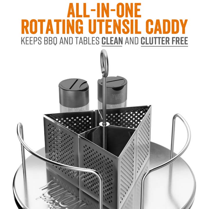 Yukon Glory - Wholesale Kitchen Storage/Organizer - Rotating Condiment Caddy