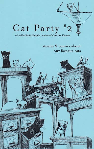 Microcosm Publishing & Distribution - Wholesale Pet  Book - Cat Party Zine #2: Stories & Comics About Our Favorite Cats0