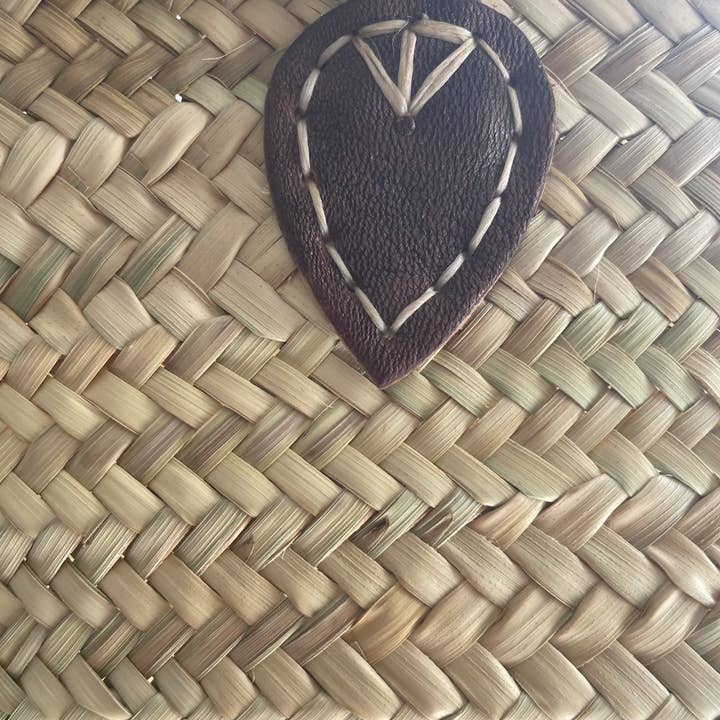 ProHandmadeDesign - Wholesale Beach Bag - Handmade Straw Bag: Leather Strap, French basket Market