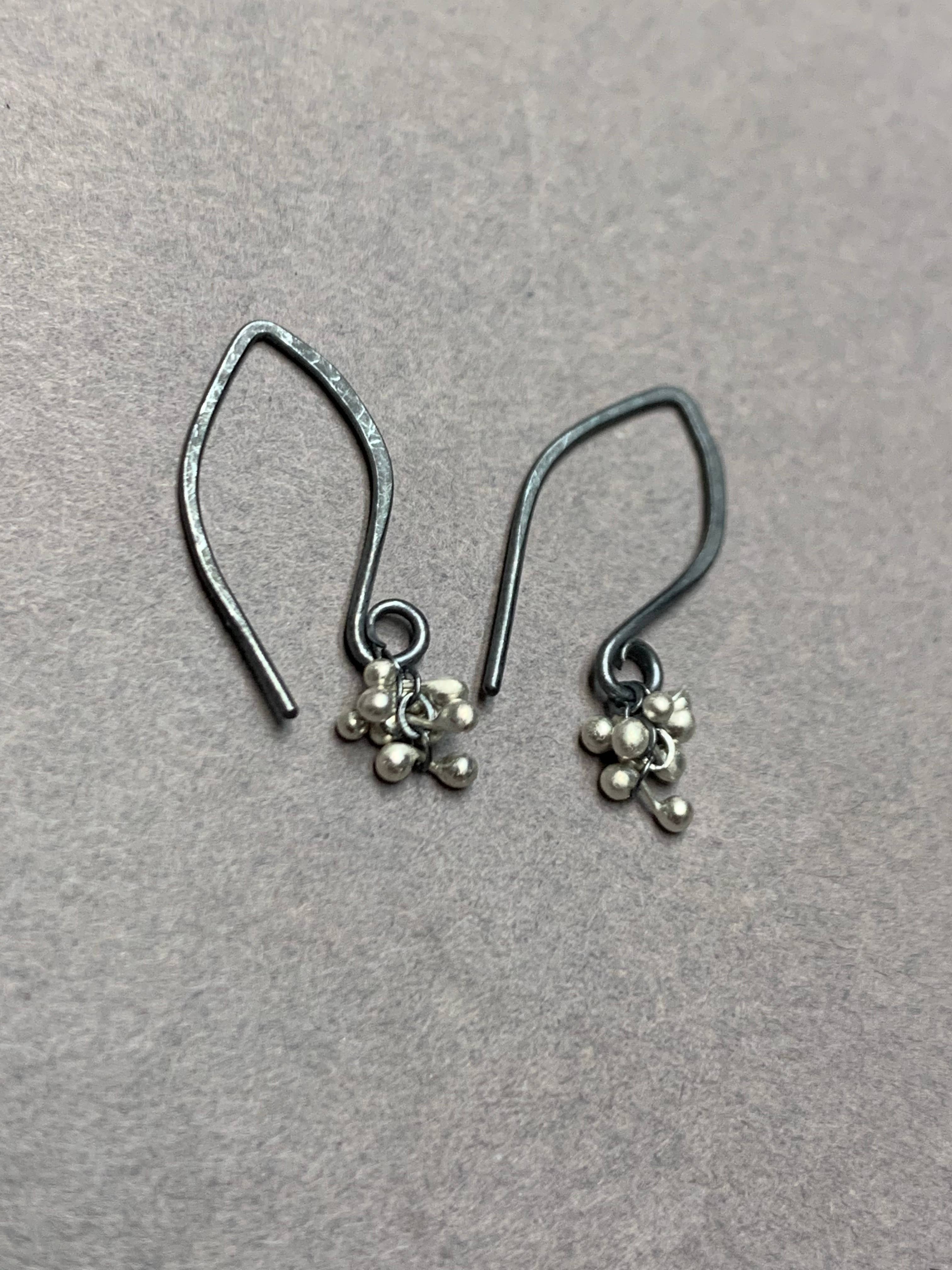 YedOmi Jewelry - Wholesale Dangle Earrings - Mini Wisteria Caviar Hook Earrings3