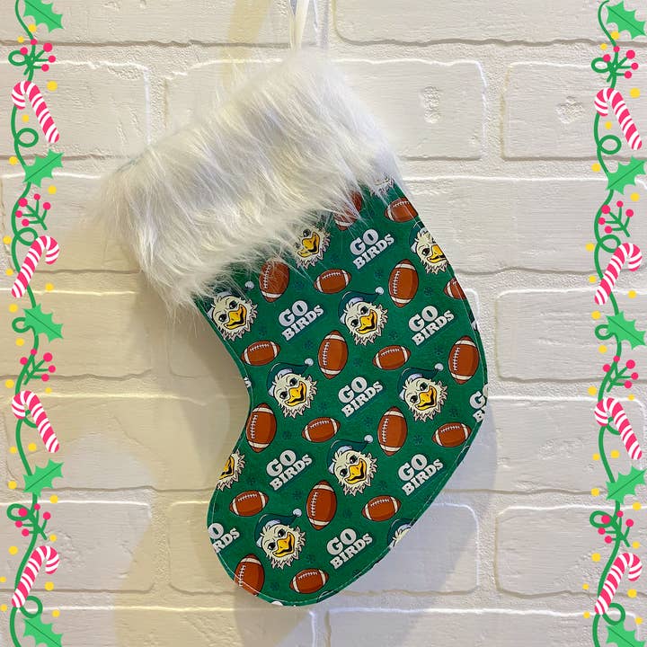 Philadelphia Eagles Handmade Holiday/Christmas Stocking for wholesale by Lucky Mfg. Co.