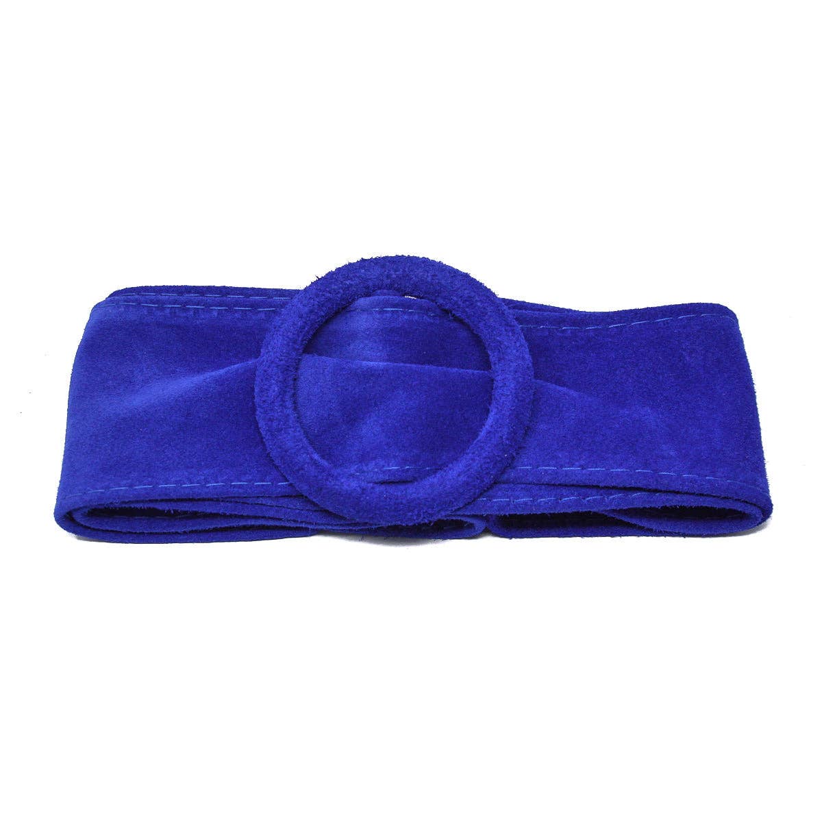 German Fuentes Handbags - Wholesale Belt - Women's - CINT-07 CIRCLE BUCKLE SUEDE BELT18