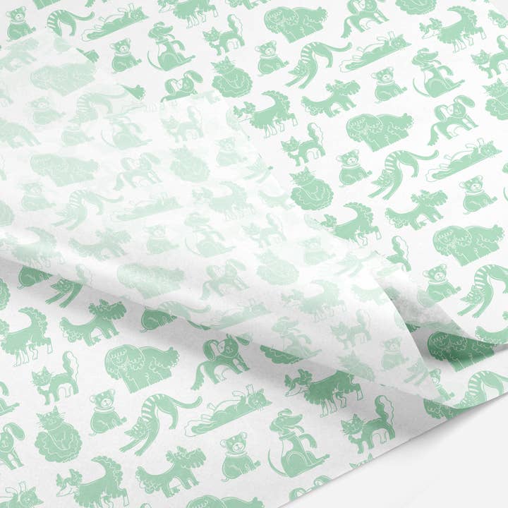 Papergem - Wholesale Tissue paper - "Cats and Dogs" Tissue Paper1