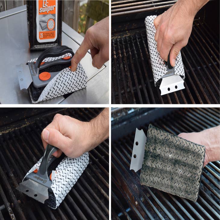 Grill Scraper Stocking Stuffers for Women Men: BBQ Gifts for Men Adults  Teens Cool Kitchen Gadgets Smoker Accessories Outdoor Grate Grilling  Cleaning