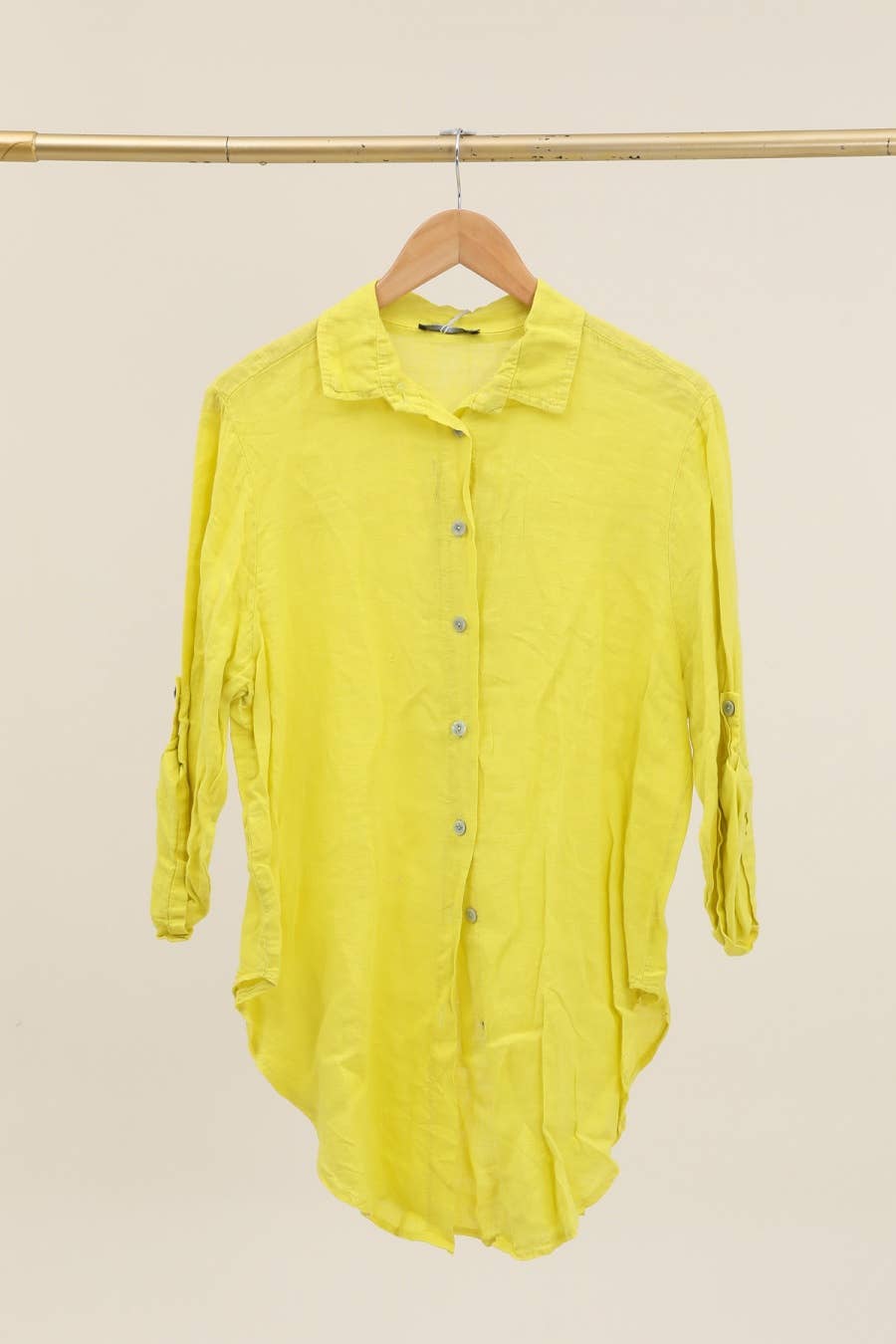 la maison des fibres naturelles - Wholesale Button Down Shirt - Women's - 100% linen shirt 62015934