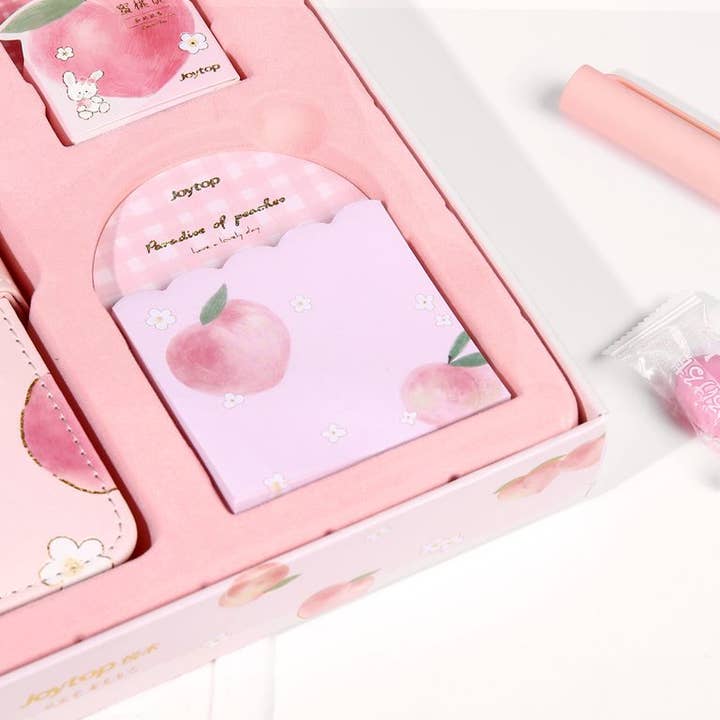 Yenzee Stationery - Wholesale Notebook - Peach Notebook Gift Set