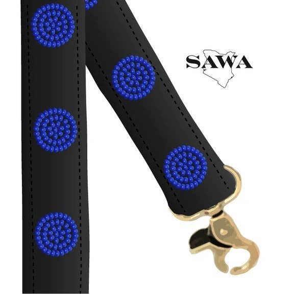 Black Leather Extra Straps for wholesale by The Sawa Shop