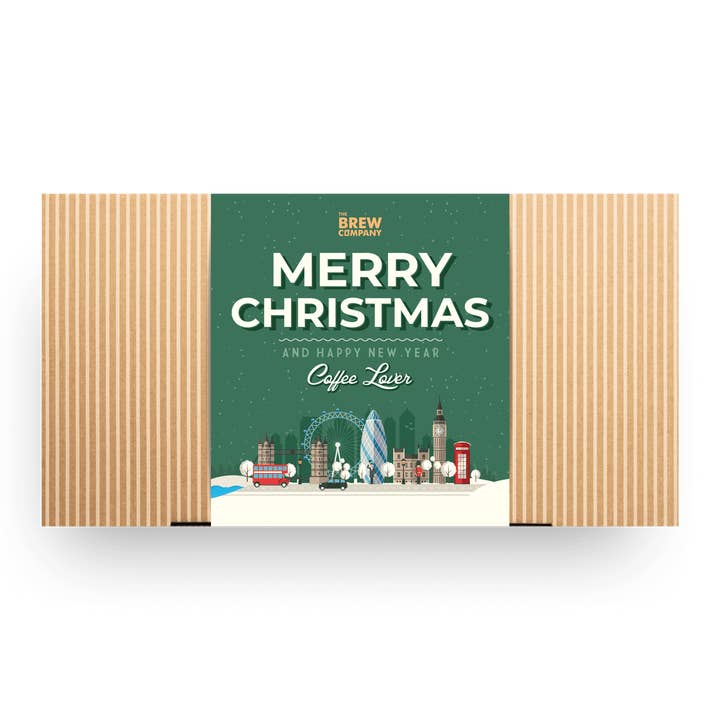 MERRY CHRISTMAS COFFEE GIFT BOX for wholesale by The Brew Company