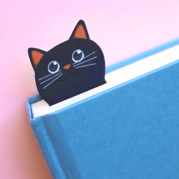 Vanessa Forte Art – Großhandel Lesezeichen – Lesezeichen „Schwarze Katze“1
