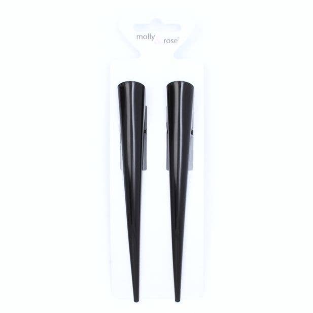 Card of 2 Enamel Beak Clips 13cm for wholesale by Inca UK