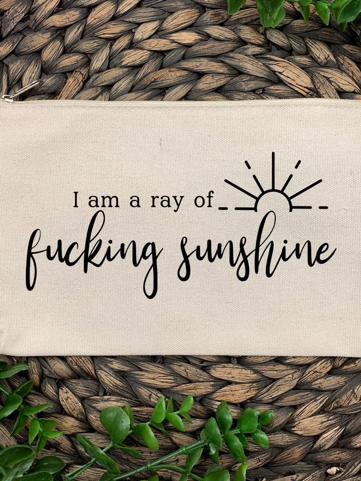 Bolsa de lona «Soy un rayo de sol», «Fucking Sunshine» para venta al por mayor de Dirty Grove by Hazel Grove Customs