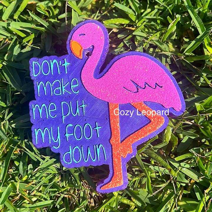 Cozy Leopard Boutique - Wholesale Car Freshener - Women's - Don’t Make Me Put My Foot Down Car Freshie0