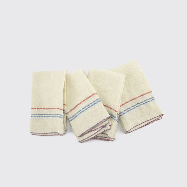 Utilitario Mexicano – wholesale Dinner & cloth napkin – SET 4 COTTON NAPKINS6