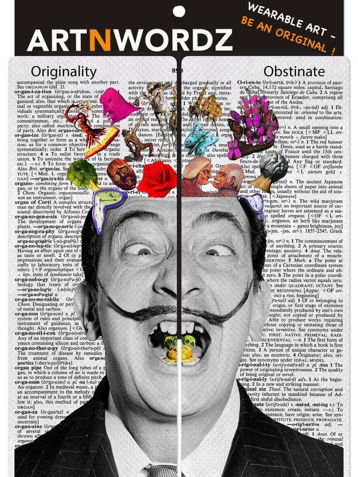 HELLO DALI SOCKS for wholesale by ARTNWORDZ LLC