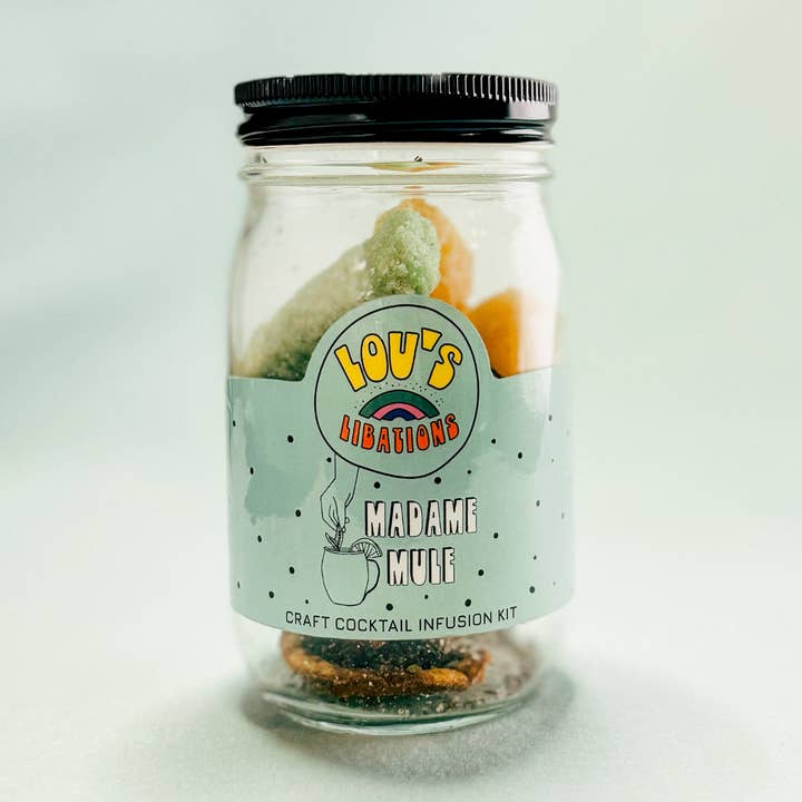 Kit à cocktail en pot Madame Mule | Kit d'infusion Moscow Mule pour la vente par Lou's Libations