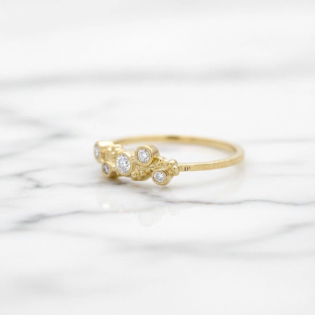 J + I Jewelry - Wholesale Multi-Stone Ring - Diamond Cluster Ring1