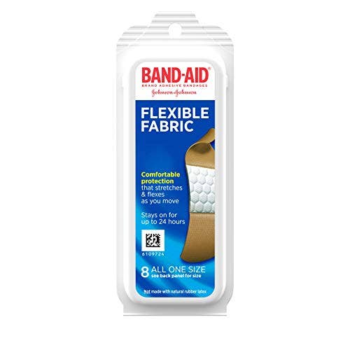 Shop The King - Wholesale Bandaids/Bandages - Band-Aid Brand Flexible Fabric Adhesive Bandages First Aid, All One Size, 8 ct