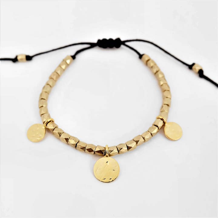 Slider Tribal Coin Bracelet for wholesale by Augusta Jewellery
