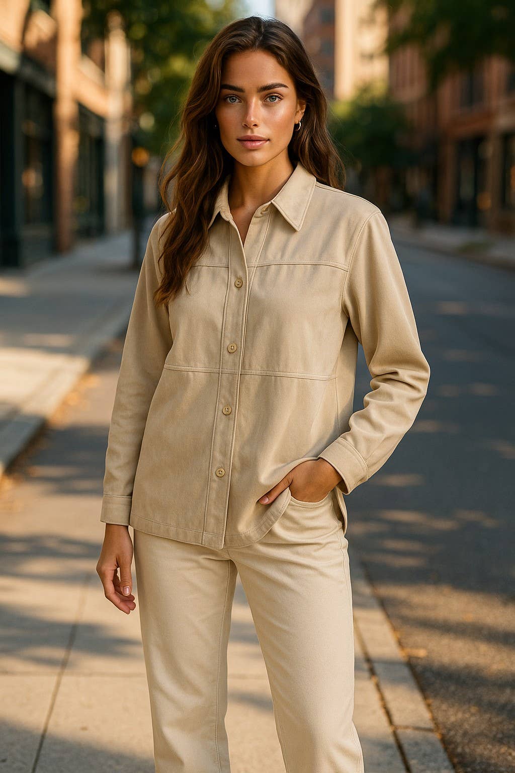 A Woman we Love - Wholesale Button Down Shirt - Women's - 🇬🇧 NEW IN: Lot of 20 Autumn/Winter Shirts5