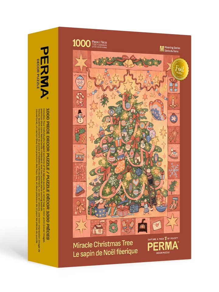 PERMA 1000 PCS DECOR PUZZLE MIRACLE CHRISTMAS TREE for wholesale by PERMA PUZZLE