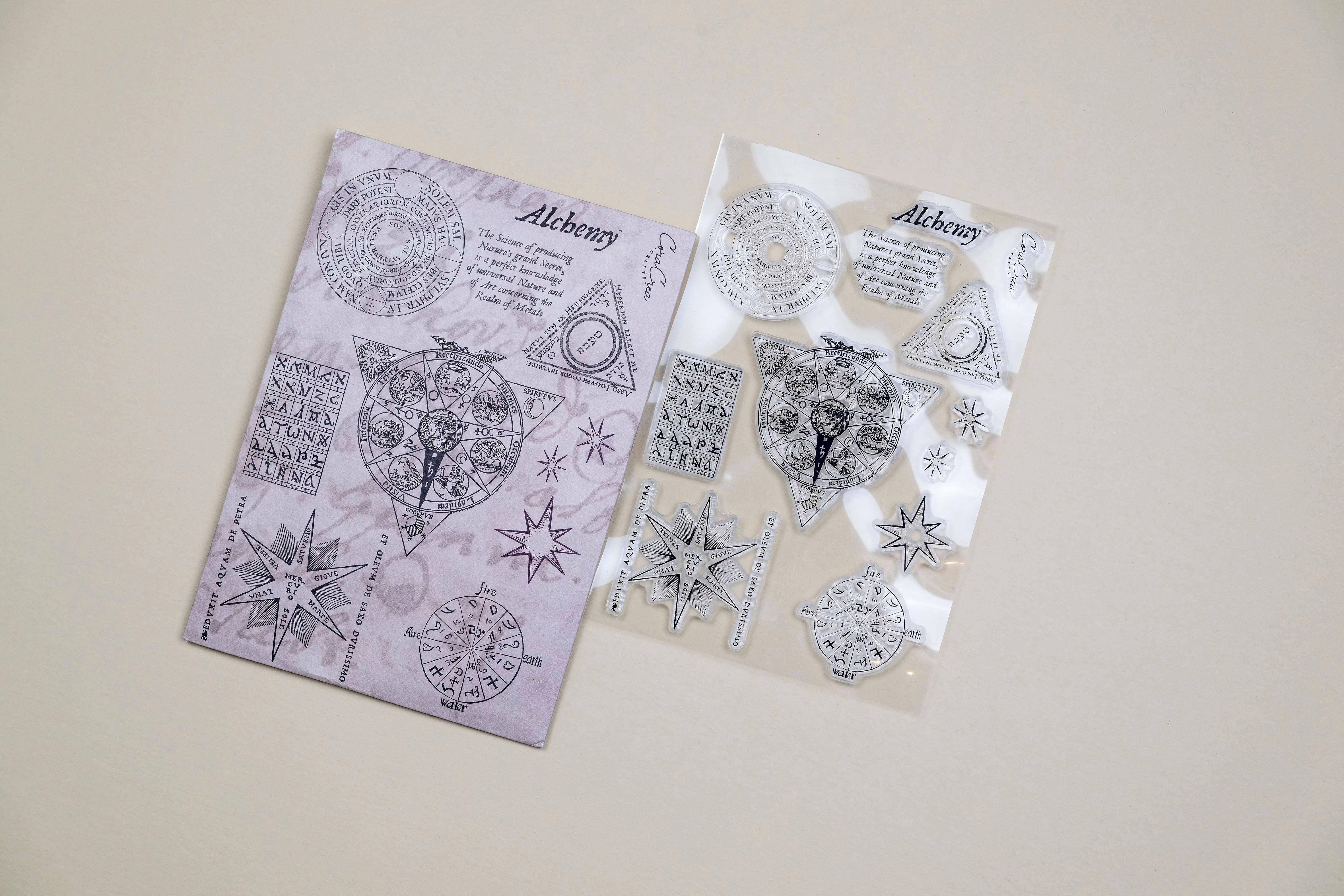 CoraCreaCrafts - Wholesale Rubber/Decorative Stamp - Alchemy Clear Stamps2