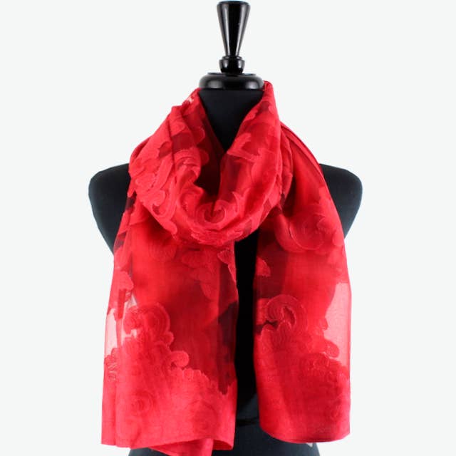 Pretty Persuasions – Großhandel Schal – Damen – JC19020 Durchsichtiger Schal/Schal „Shanghai Night Night“39