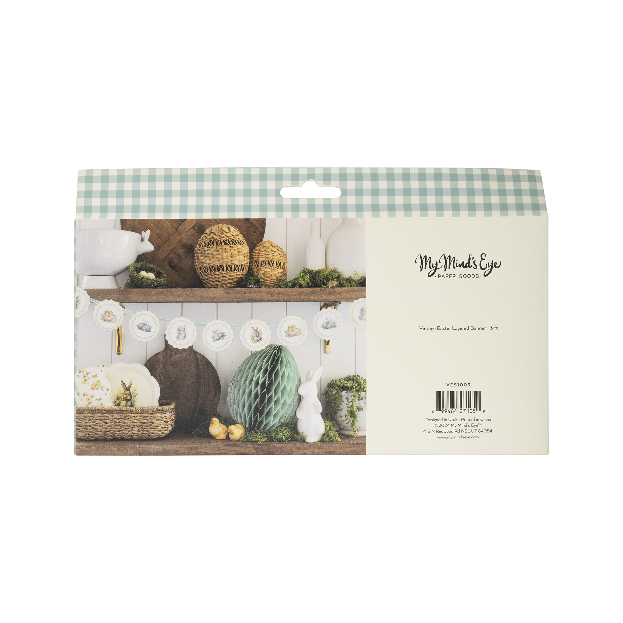 My Mind’s Eye - Venta al por mayor Cartel/pancarta para fiestas - Banner vintage de Pascua en capas3