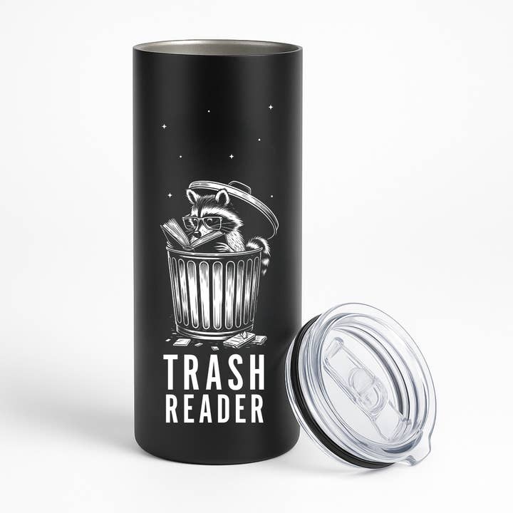 Little Smut Closet - Wholesale Insulated mug/tumbler - Trasher Reader Tumbler3